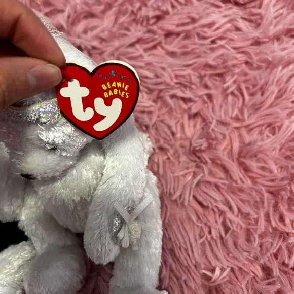 Gently used Bride and Groom Beanie Babies - Picture 8 of 9